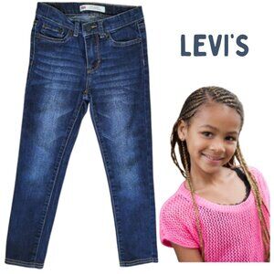 LEVI'S Adjustable Waist Performance 710 Super Skinny Jeans - Girl's 6 REG